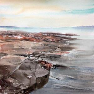 Watercolor: Seascape Watercolor: Seascape