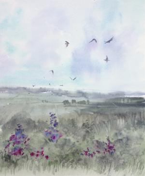 Watercolor: Vastness Watercolor: Vastness