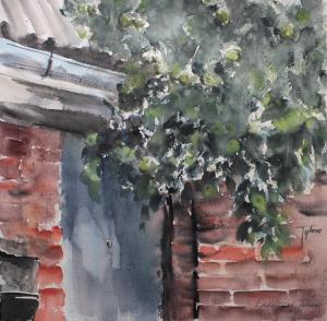 Watercolor: Apple season Watercolor: Apple season