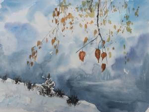 Watercolor: Winter Watercolor: Winter