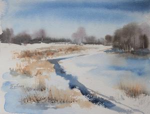 Watercolor: The beginnig of Spring Watercolor: The beginnig of Spring