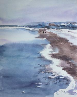 Watercolor: On the Lake Watercolor: On the Lake