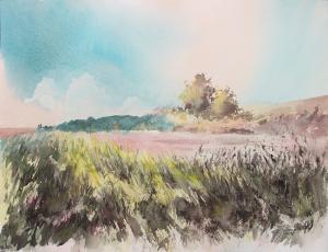 Watercolor: The Road Watercolor: The Road