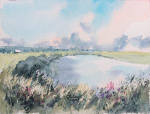 Watercolor: The Lake Watercolor: The Lake