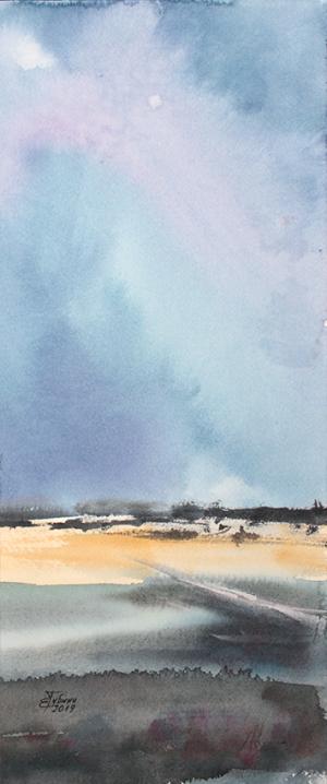 Watercolor: After a thunderstorm #1 Watercolor: After a thunderstorm #1