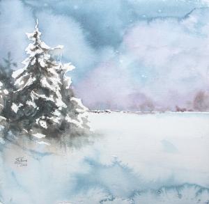 Watercolor: Winter Watercolor: Winter